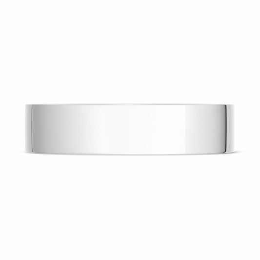 Tacori Sport Flat Fit Band - 6mm - Stainless Steel