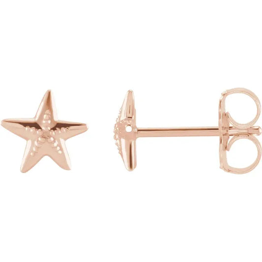Starfish Stud Earrings