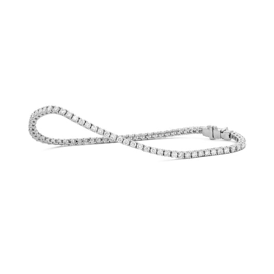 2.00ct Classic Diamond Stackable Tennis Bracelet - White Gold