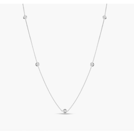 DIAMONDS BY THE INCH CLASSIC 5-STATION NECKLACE