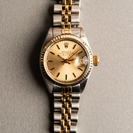 Rolex Datejust 26mm Champagne Dial – Ref. 6917, Steel & 18K Gold Jubilee