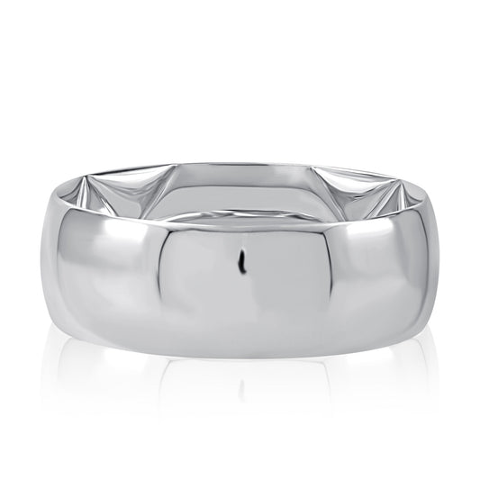 Classic Low Dome Quilted Fit Band - 8mm