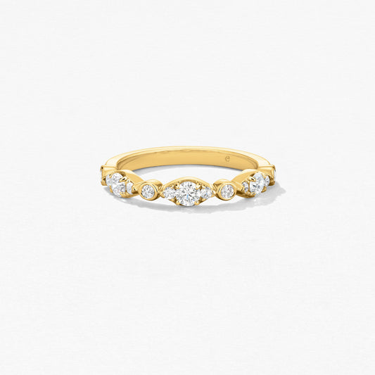 HOF Bezel Regal Band - Gold Options