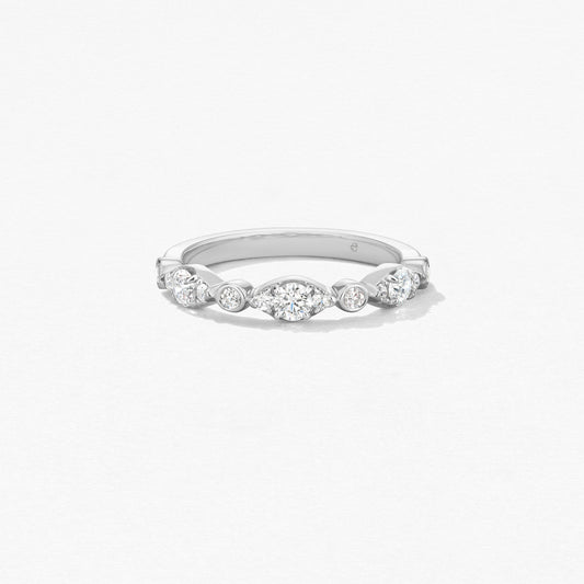 HOF BEZEL REGAL BAND - PLATINUM