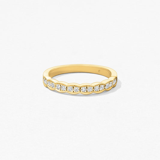 Lorelei Floral Diamond Band