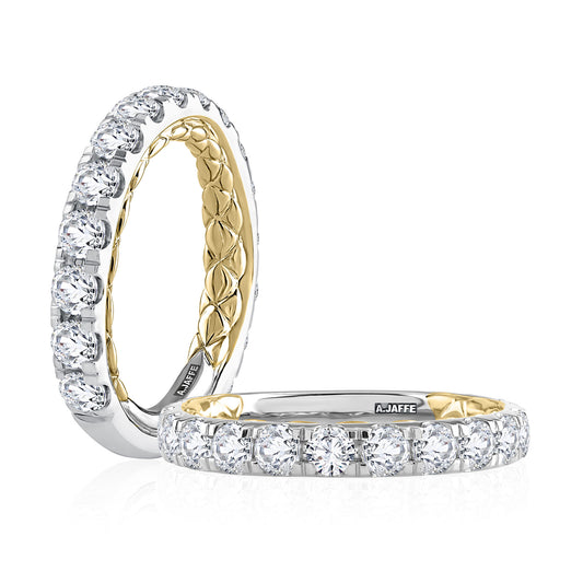 Large Diamond Companion Band - Platinum