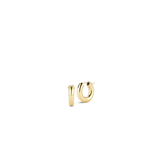 SMALL ROUND THE PERFECT HOOP® EARRINGS - GOLD OPTIONS