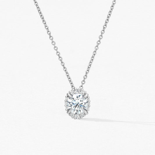 ELLIPSE DIAMOND PENDANT