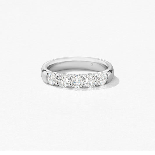 Signature 5-Stone Band - Platinum