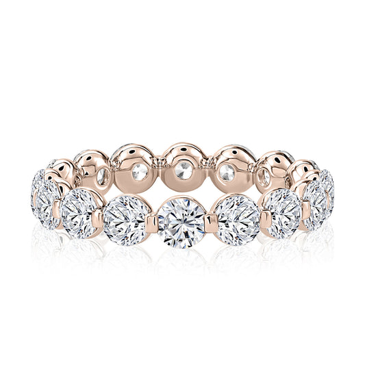A. Jaffe Lotus Collection Diamond Eternity Band - 3.20ct - Shared Prong Setting - Color Options