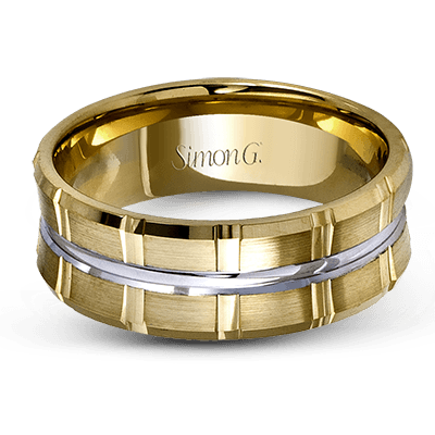 Men's Wedding Band In 14k Or 18k Gold - Simon G. Jewelry