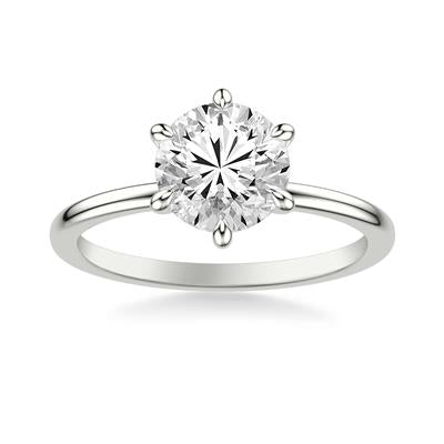 Classic 6-Prong Solitaire Engagement Ring