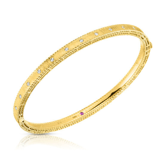 PRINCESS DIAMOND SATIN BANGLE