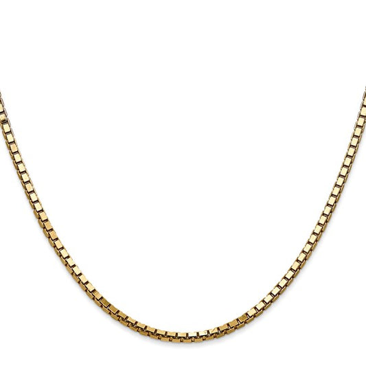 2.50mm Classic Box Chain - Length Options