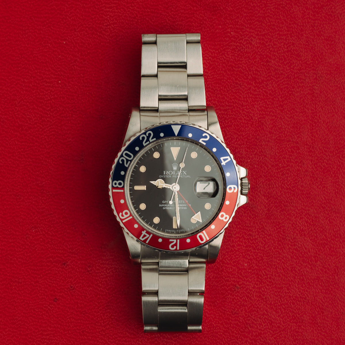 Rolex GMT-Master Pepsi Circa 1984 -SOLD – Jackson Jewelers