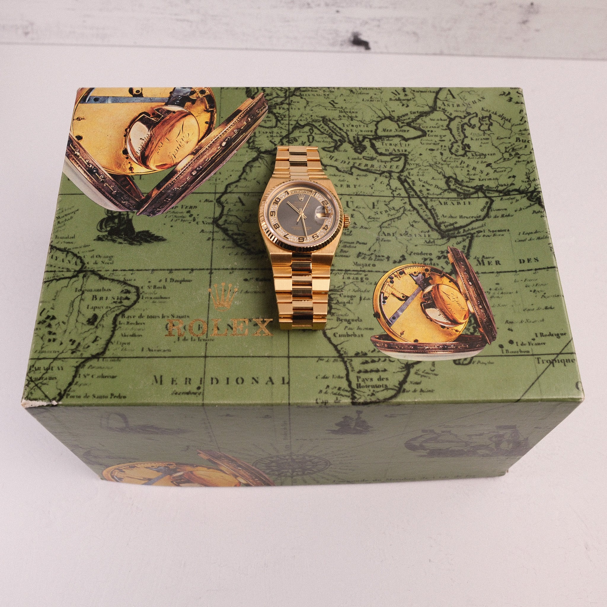 Rolex Oysterquartz Day-Date 36mm - 18K Yellow Gold - 