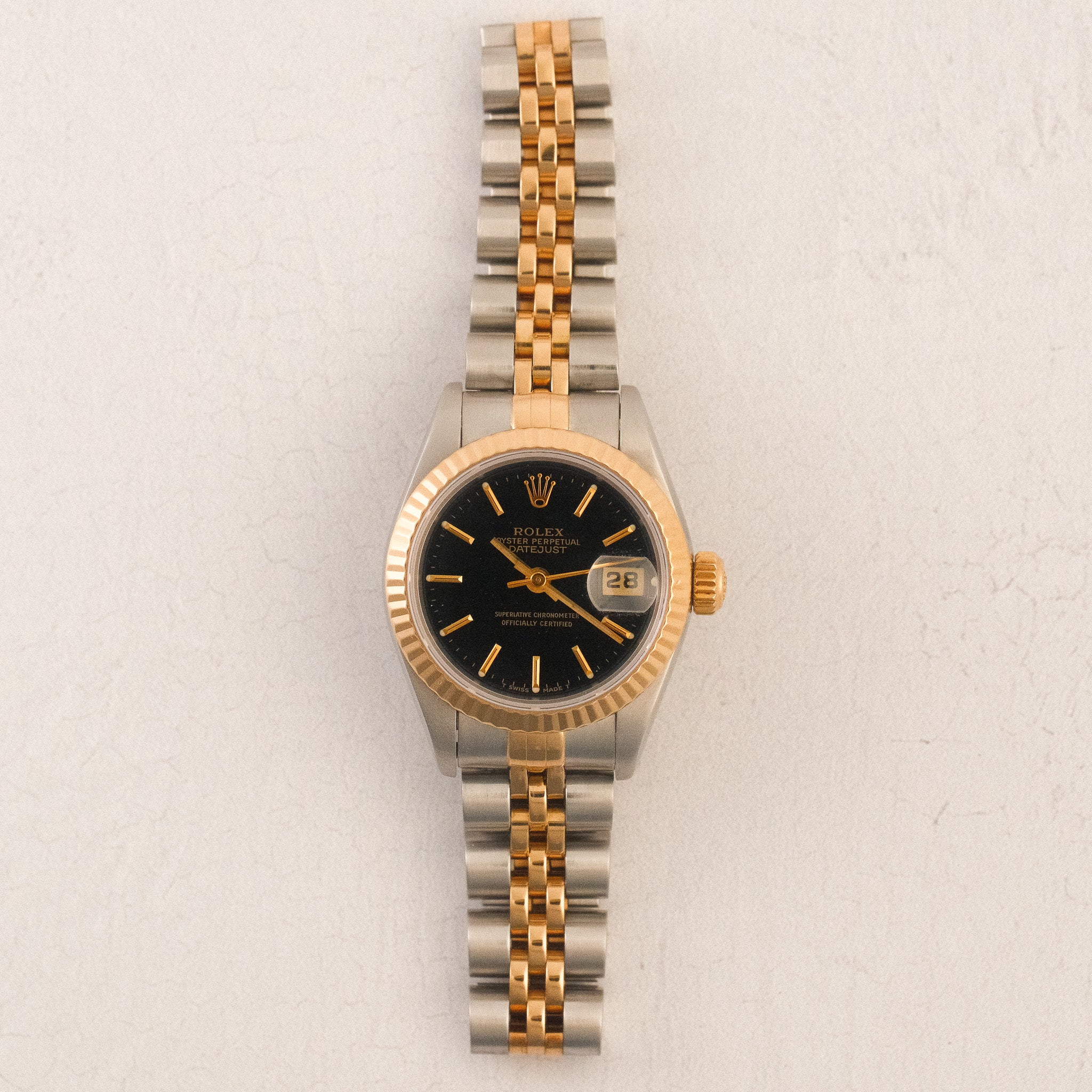 Rolex Datejust 26mm - Black Dial - Jubilee - Ref. 69173 - Circa