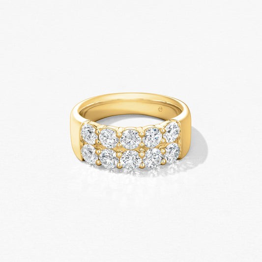 Signature Double Row Ring
