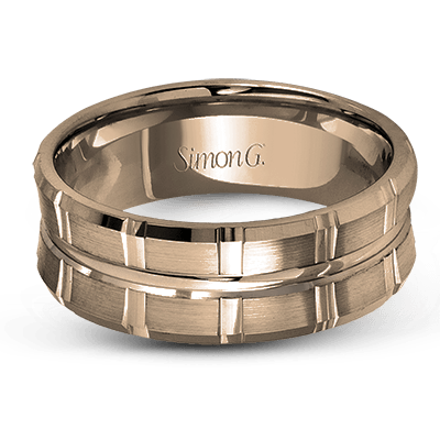 Men's Wedding Band In 14k Or 18k Gold - Simon G. Jewelry