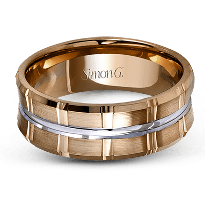 Men's Wedding Band In 14k Or 18k Gold - Simon G. Jewelry