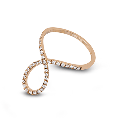 Midi Fashion Hand Ring in 18k Gold with Diamonds - Simon G. Jewelry
