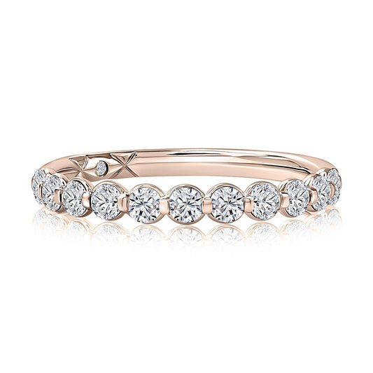 A.Jaffe Lotus Collection 11-Stone Diamond Band - .55ct Total Weight
