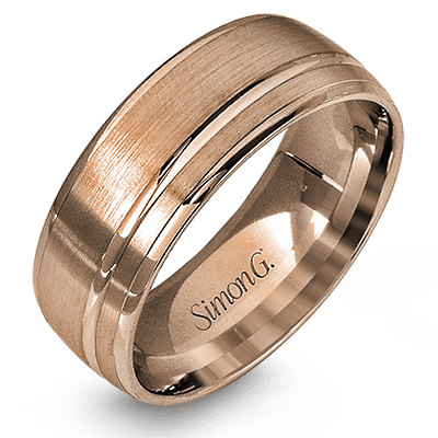 Wedding Band Ring In 14k Or 18k Gold - Simon G. Jewelry
